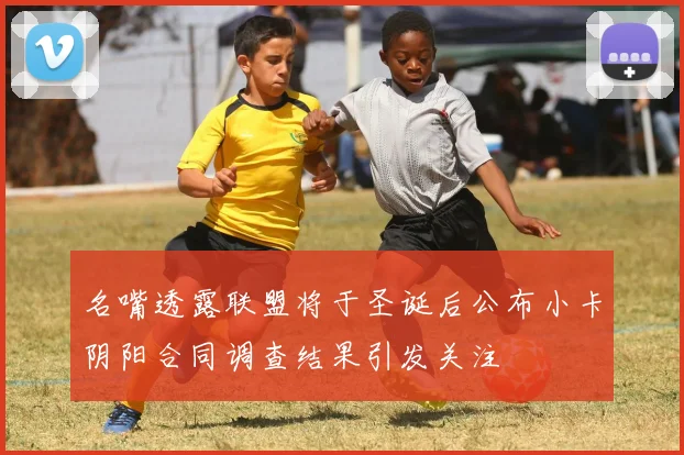 名嘴透露联盟将于圣诞后公布小卡阴阳合同调查结果引发关注