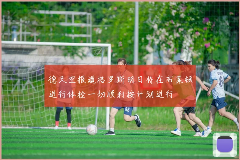德天空报道格罗斯明日将在布莱顿进行体检一切顺利按计划进行